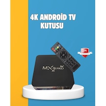 Android Tv Box 4k - 2gb Ram 16gb Rom, Kablosuz Wi-fi Medya Oynatıcı
