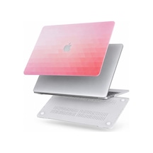 Macbook Air 13 İnç Kılıf Uyumlu A1369 A1466 Sert Kapak İnce Hafif Darbe Çizik Koruma Hard Case Kırmızı Belirtilmemiş