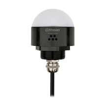 Mesan Ø50 M30 Somun Bağlantılı Led İndikatör Rgy Buzzer Siyah Gövde 24vdc Ms 9604.24vdc