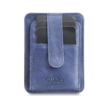 Guard Dikey Crazy Lacivert Deri Kartlık - 173gua2307t1472 Çok Renkli