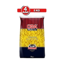 Oba Makarna Kalın Kesme 4 x 5 KG