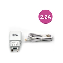 Novka NVK07 Lightning Uyumlu 2.2 A Şarj Cihazı