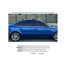 Ebal Otomotiv VW Passat 3B Krom Cam Çıtası 6 prç. 1996-2005 arası P. Çelik