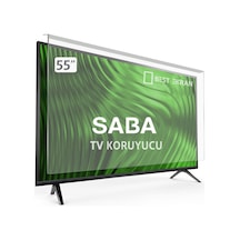 Saba Uyumlu Sb55352 Tv Ekran Koruyucu - Saba Uyumlu 55" İnç 140 Ekran Koruyucu