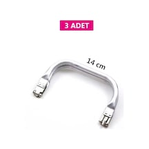 Hrşytrend Gizli Metal Çanta Bursu 3 Adet - 14 Cm - Metal Çanta Aparatı Çanta Aksesuarı Çok Renkli