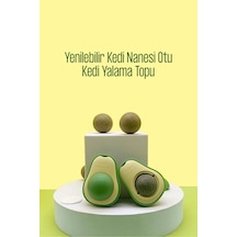 Kedi Avokado Yalama Topu Kedi Nanesi