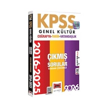 Yargı 2026 Kpss Genel Kültür Tarih Coğrafya Vatandaşlık 2016-2026 Konu Konu Tamamı Çözümlü Çıkmış Sorular