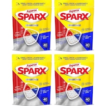 Asperox Sparx Diamond Bulaşık Makinesi Deterjanı 4 x 40 Tablet