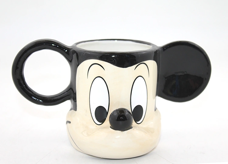 River World Kupa Bardak Mickey Mouse Porselen Çok Renkli