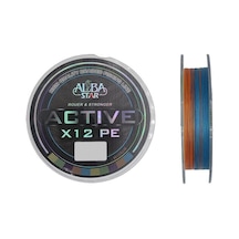 Albastar Active 12x 0.14mm 150m Multicolor 12 Örgü İp Misina 10.5kg Çeker