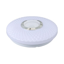 Pm-27329 Beyaz 30 6 Cm 24 Watt Bluetooth Hoparlörlü Tavan Aydınlatma Al-bl302 Tornavida Hediyeli Belirtilmemis