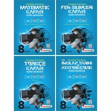 Lgs 8. Sınıf Soru Bankası 4lü Set Mat-fen-türkçe-inkılap
