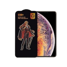 Apple Uyumlu   iPhone Xs Max Anti Statik Ekran Koruyucu Toz Tutmayan Kırılmaz Cam