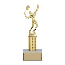 Odak Kupa - Figürlü Kupalar - Tenis Erkek Figürlü Kupalar Fg-007 C - 27 Cm Altın - Beyaz