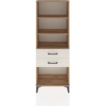 Arges Dolap 3 Raflı 2 Çekmeceli 60x30x163 Çam-aytaşı Atlas Çam