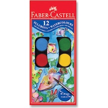 Faber-castell Suluboya 12 Renk Büyük Boy 125012 N11.245
