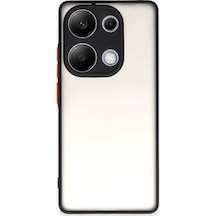 Newface Xiaomi Redmi Note 13 Pro 4g Kılıf Montreal Silikon Kapak - Siyah Siyah