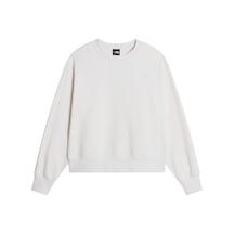 The North Face W Tnf Essentıal Sımple Dome Boxy Os Crew Kadın Sweatshirt Nf0a8hby3ıe1 Beyaz