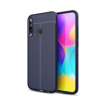 Huawei P40 Lite E Kılıf Auto Focus Kapak Lacivert
