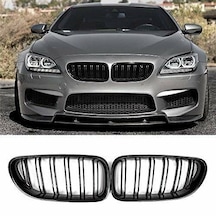 Bmw F06 M6 Ön Böbrek Panjur Izgara Pianoblack