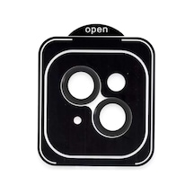 İphone 13 Pvd Metal Kamera Lens - Siyah Diğer
