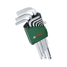 Bosch Alyan Anahtar Takımı Hex 9 Parça 1600a032v1