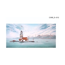 Cemre W Delux Duvar Tipi Cam Panel Isıtıcı 800w Çok Renkli