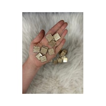 Sanatsal Kristal Mozaik Ks-49 23x23mm Simli Gold 250gr
