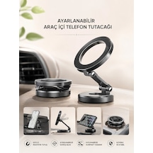 Araç İçi Telefon Tutacağı Manyetik Tasarım Ayarlanabilir 1 Adet