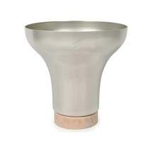 Vitale Mermer Ayaklı Metal Vazo 22 23 Cm Ak.ja0264 Renkli