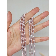 Yasamtohumu İnci Dizi Pembe Royal Quality 4mm 53334 Çok Renkli