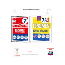 Fenomen 7. Sınıf English Practice Plus + Sosyal 2 Kitap Seti