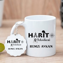 Harita Teknikeri Kupa Bardak Ve Anahtarlık