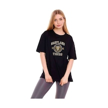Kadın Oversize Maryland Tigers Baskılı Tshirt (534304885)