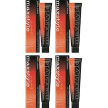 Maxstyle Sps326 Argan Ve Keratin 2025/06.01 Koyu Küllü Kumral 60 Ml 4 Adet Saç Boyası Oksidansız