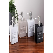 Buççin Online Mağaza Stoneware Sıvı Sabunluk 2651 Porselen Turuncu Çok Renkli