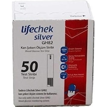 Lifechek Silver GH82 Kan Şekeri Ölçüm Stribi 50 Adet