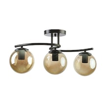 Luna Model Kapalı Glop Camlı Modern Plafonyer Avize Z