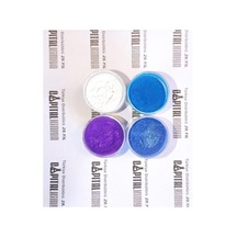 Tr Capital 10g 25ml X4 Renk Toz Metalik Sedef Epoksi Pigment Boya Mavi Ton