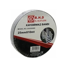 Ers Kaydırmaz Siyah Bant 25 Mm X 10 Mt