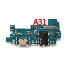 Samsung Uyumlu A315 A31 Usb Kulaklık Şarj Mikrofon Bordu Filmi Full