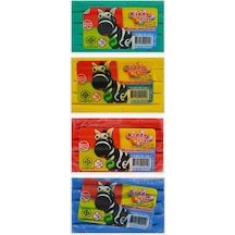 Kiddy Clay Renkli Oyun Hamuru 4lü 640gr Sarı - Kırmızı - Mavi - Yeşil