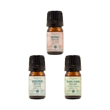 Minia Bahçe Yasemin Yağı+Portakal Çiçeği Neroli Yağı+Ylang Ylang Yağı 3 x 2.5 ML