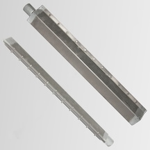90 Cm Long Lamel Brülör Krom