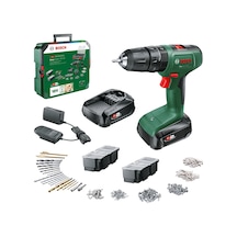Bosch EasyImpact 18V-40 1.5Ah Çift Akü + 241 Parça Aksesuar Seti