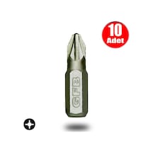 Aletçantam Gfb Bits Yıldız Uç Vidalama Matkap Ucu Pz2 X 25mm - 10 Adet