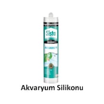 Sista Akvaryum Silikon Şeffaf 310 Ml Aynı Gün Kargo Şeffaf