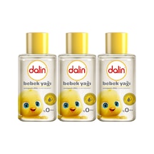 Dalin Bebek Yağı 50ml Klasik Mini 3 Lü Set