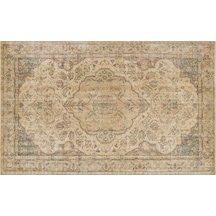 Özel Vintage Eskitme El Dokuma Halı 159 X 250 Cm 9431