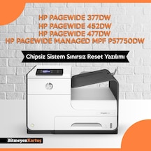 HP PageWide 477 / 452 / 377/ 55750 SERİSİ Chipsiz Sistem Sınırsız